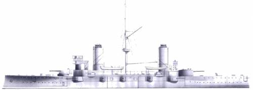 RN Giuseppe Garibaldi (Armoured Cruiser) (1901)