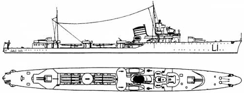 RN Libeccio (Destroyer) (1940)