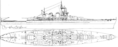 RN Littorio (Battleship) (1940)