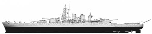 RN Littorio [Battleship] (1941)