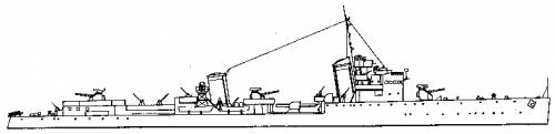 RN Nicoloso da Recco (Destroyer) (1931)