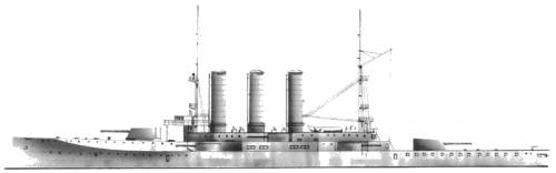 RN Regina Elena (Battleship) (1907)