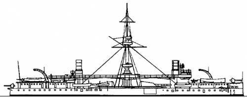 RN Ruggiero di Lauria (Battleship) (1888)