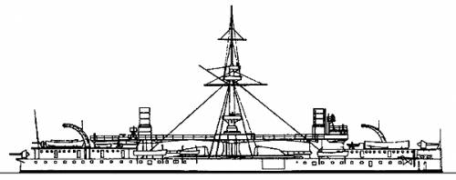 RN Ruggiero di Lauria [Battleship] (1889)