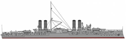 RN San Giorgio [Armoured Cruiser] (1908)