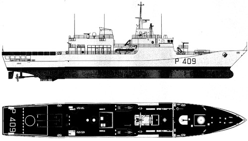 RN Sirio P409 (Patrol Vessel)