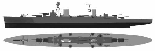 RN Trento (Heavy Cruiser) (1942)