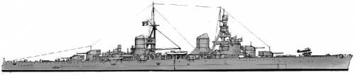 RN Trento (Heavy Cruiser) (1942)