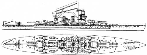 RN Vittorio Veneto (Battleship) (1942)