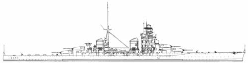 RN Zara (Heavy Cruiser) (1940)