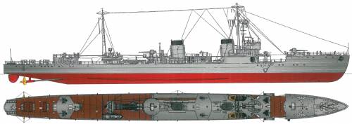 IJN Akikaze [Destroyer] (1944)