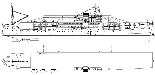 IJN Akitsu Maru (Escort Carrier) (1944)