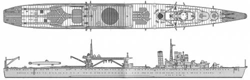 IJN Chiyoda [Submarine Tender]