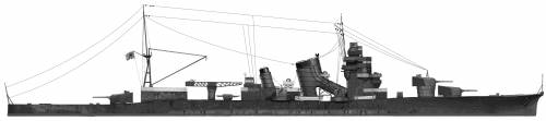 IJN Furutaka (Heavy Cruiser) (1930)