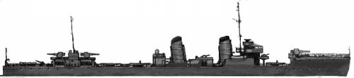 IJN Harukaze (Destroyer) (1944)