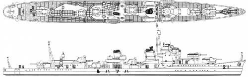 IJN Hatsuharu (Destroyer) (1933)