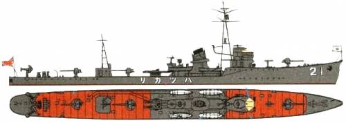 IJN Hatsukari (Torpedo Boat) (1935)
