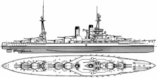 IJN Hyuga [Battleship] (1918)