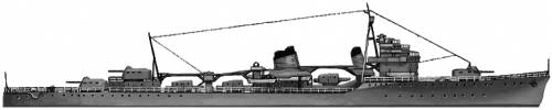 IJN Ikazuchi (Destroyer) (1934)