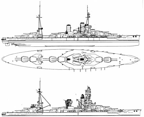 IJN Ise [Battleship] (1917)