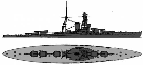 IJN Kaga (Battleship) (1922)