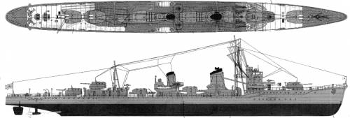 IJN Kagero (Destroyer) (1943)