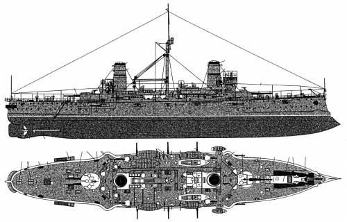 IJN Kasauga (Armored Cruiser) (1904)