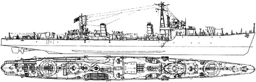 IJN Keyaki (Destroyer) (1944)