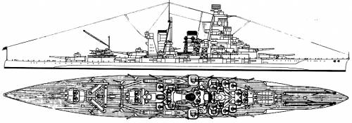 IJN Kirishima (Battleship)
