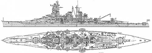 IJN Kongou (Battleship) (1944)