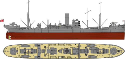IJN Mamiya (Supply Ship) (1944)