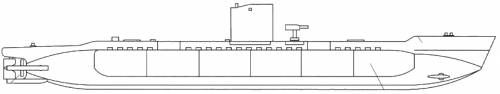 IJN Maruyu Yu 1001 (Transport Submarine)