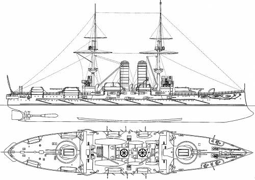 IJN Mikasa [Battleship] (1903)