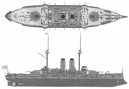 IJN Mikasa (Battleship) (1905)