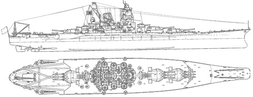 IJN Musashi (Battleship) (1942)