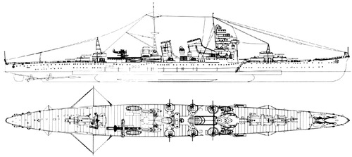 IJN Myoko (Heavy Cruiser) (1930)