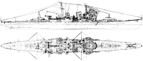IJN Myoko (Heavy Cruiser) (1941)