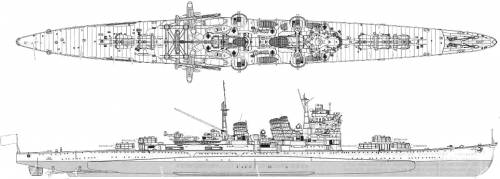 IJN Nachi (Heavy Cruiser) (1943)