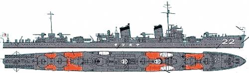 IJN Nagatsuki (Destroyer) (1943)