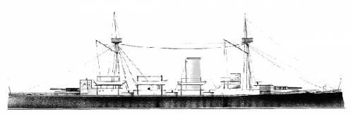 IJN Naniwa (Armored Cruiser) (1892)