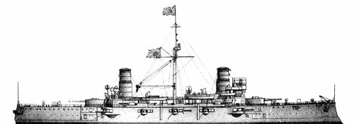 IJN Nasshin (Armoured Cruiser) (1904)