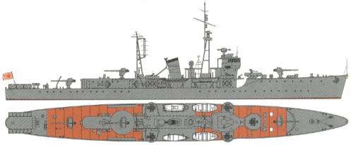 IJN Shimushu (Destroyer Escort)