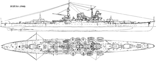 IJN Suzuya (Heavy Cruiser) (1940)