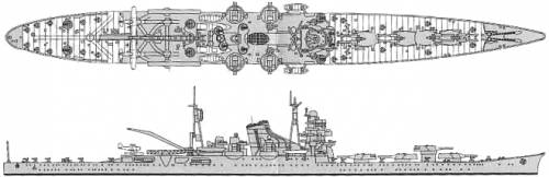 IJN Tone (Heavy Cruiser) (1944)