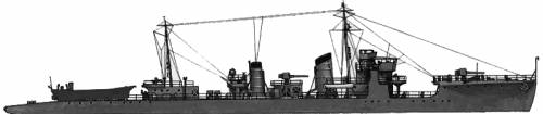 IJN Tsuta (Destroyer) (1943)