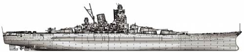 IJN Yamato [Battleship] (1945)