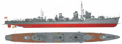 IJN Yukikaze [Destroyer] (1945)