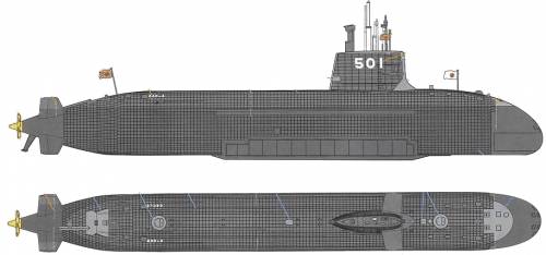 JMDSF Soryu SS-501 [Submarine]