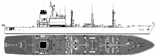 JMSDF AOE-422 Towada (Combat Support Ship)