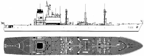 JMSDF AOE-422 Towada (Combat Support Ship) (1988)